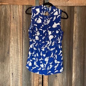 Karl Lagerfeld Paris Laure Pleat knit sleveless top